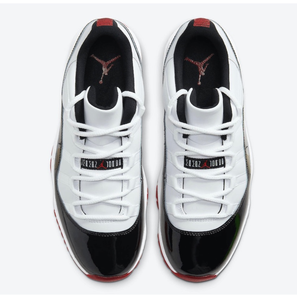 Air Jordan 11 Low White/University Red-IN HAND! - Picture 3 of 16